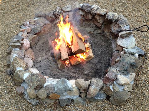Magic flames for fire pit